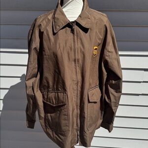 United Parcel Service UPS Reflective Jacket - Brown - Size L